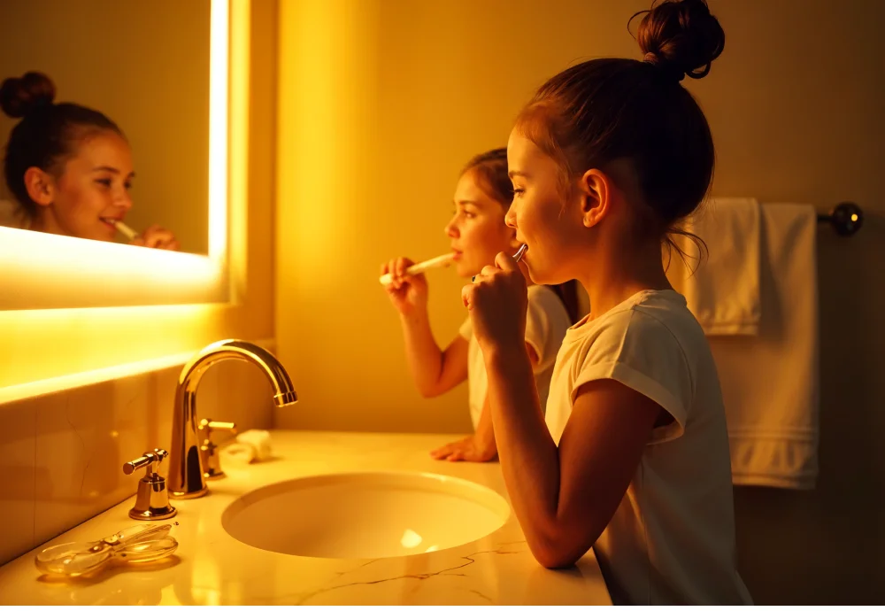 vanity bathroom mirror